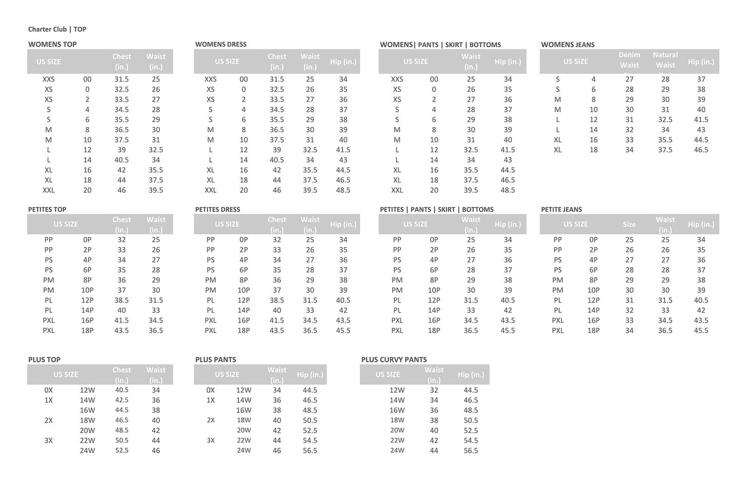 Charter Club Women's Printed V Neck Top White Size XX-Large