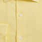 Alfani Men's Regular Fit Officewear Button Down Shirt Yellow Size 15.5x34-35/M