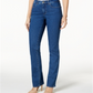 Charter Club Women's Lexington Straight Leg Jeans Blue Size 18X4.5