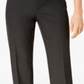 Charter Club Women's Slim Leg Ankle Pants Gray Size 10 Petite