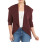 Style & Co Women's Pointelle Cardigan Purple Size X-Large