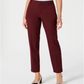 Charter Club Women's Slim Leg Ankle Pants Red Size 4