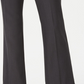JM Collection Women's Extended-Tab Trousers Charcoal Size 12 Petite