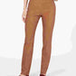 Charter Club Women's Cambridge Skinny Pull-On Tummy-Control Pants Brown Size 4