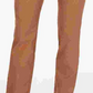 Charter Club Women's Cambridge Skinny Pull-On Tummy-Control Pants Brown Size 4