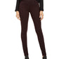 Style & Co Women's Plaid Ponte Legging Purple Size PXL