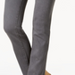Charter Club Women's Lexington Straight Leg Jeans Gray Size 18