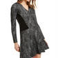 Michael Kors Women's Paneled a Line Dress Black Size XS