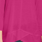 Style & Co Women's Seam Detail High Low Top Pink Size X-Small