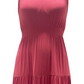 Style & Co Women's Tiered Sleeveless Dress Pink Size Small