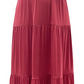 Style & Co Women's Tiered Sleeveless Dress Pink Size Small