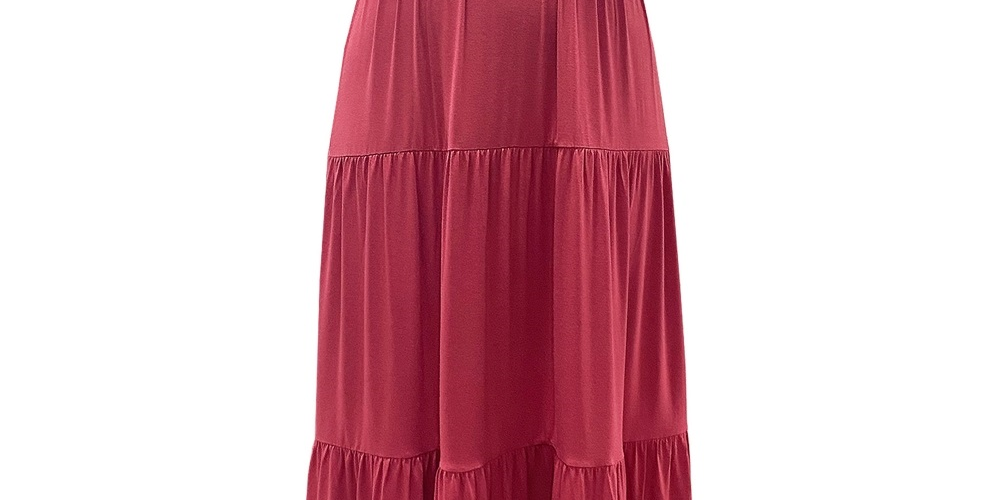 Style & Co Women's Tiered Sleeveless Dress Pink Size Small
