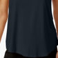 JM Collection Women's Scoop Neck Tank Top Blue Size M