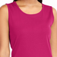 Karen Scott Women's Cotton Tank Top Red Size Medium