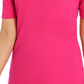 Karen Scott Women's Elbow Sleeve Stud Trim Tunic Pink Size X-Small