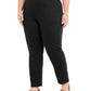 Charter Club Women's Plus Pull On Skinny Pants Black Size 20W