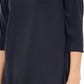 Alfani Women's Asymmetrical Cut Out Top Blue Size Petite Small
