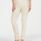 Charter Club Women's Cambridge Skinny Pull-On Tummy-Control Pants Regular And Short Lengths Beige Size 14