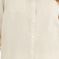 Charter Club Women's Linen Shirt Beige Size X-Large