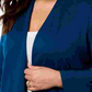 Alfani Women's Tie-Sleeve Cardigan Sweater Green Size 0X