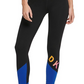 DKNY Women's Sport Colorblocked Ankle Leggings Black Size XS