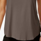 JM Collection Women's Scoop Neck Tank Top Brown Size XS