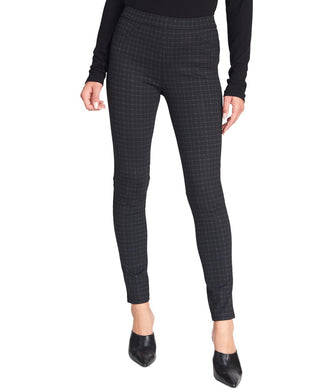 Sanctuary Women's Grease Plaid Leggings Black Size Medium