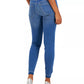 INC International Concepts  Women's Mid Rise Pull On Denim Jeggings Blue Size 10