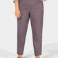 Alfred Dunner Plus Size Classic Allure Tummy Control Pull-On Pants Gray Size 16W