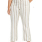 Charter Club Women's Linen Pants White Size 0X
