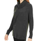 Style & Co Women's Petite Ribbed Turtleneck Sweater Gray Size -PM