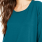 Eileen Fisher Women's Scoop Neck Tunic Blue- Size Medium