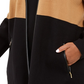 Charter Club Women's Milano Two Tone Cardigan Brown Size 1X