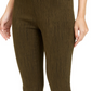 Alfani Women's Fringe Hem Ankle Pants Green Size 6 Petite
