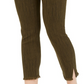 Alfani Women's Fringe Hem Ankle Pants Green Size 6 Petite