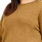 Style & Co Women's Seam Front Tunic Sweater Gold Size 0X