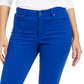 Charter Club Women's Lexington Straight-Leg Jeans Blue Size 4