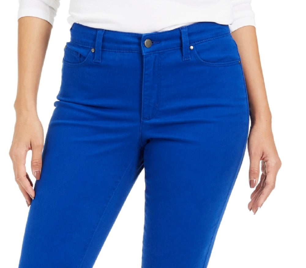 Charter Club Women's Lexington Straight-Leg Jeans Blue Size 4