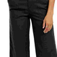 Style & Co Women's Wide Leg Cropped Pants Black Size 16