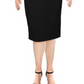 Ralph Lauren Womens Dalen Metallic Floral Cocktail Dress Black Size 10