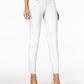 Alfani Women's Tummy-Control Pull-On Skinny Pants Regular Short And Long Lengths White Size 12