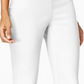 Alfani Women's Tummy-Control Pull-On Skinny Pants Regular Short And Long Lengths White Size 12