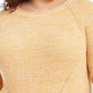 Style & Co Women's Pointelle Trim Sweater Gold Size 0X