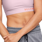 Under Armour Women's Mid Impact Running Sports Bra Pink Size Small