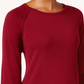 Karen Scott Women's Cotton Sweater Bright Red Size Large