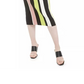 Bar III Womens Black Color Block Sleeveless Turtle Neck Below The Knee Body Con Party Dress Black Size Medium