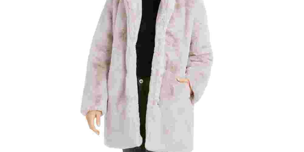 Apparis Women's Eloise Faux-Fur Coat Gray Size Large