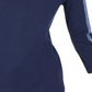 Karen Scott Women's Stud Trim 3/4 Sleeve Top Blue Size Small