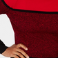 Karen Scott Women's Ribbed Mock-Neck Cotton Sweater Bright Red Size Small