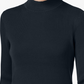Karen Scott Women's Cotton Ribbed Turtleneck Top Navy Size X-Small